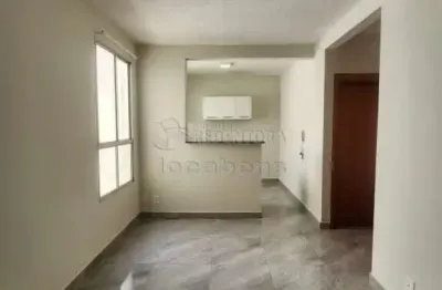 Apartamento para locação no Rios di Itália com portaria e área de lazer com churrasqueira.