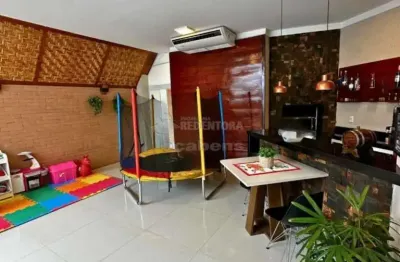 Casa com 03 dormitórios sendo 01 suíte completa com closet e hidromassagem no condominio golden park