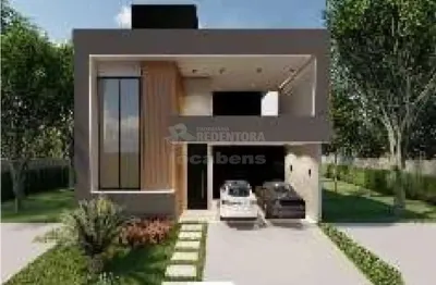 Casa em condomínio fechado com 3 quartos à venda no Condomínio Vilage La Montagne, São José do Rio Preto 