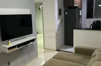 Apartamento mobiliado com 2 dormitórios - condomínio rio ebro