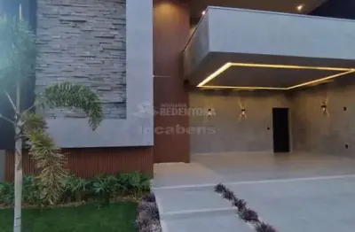 Casa em condomínio fechado com 3 quartos à venda no Quinta do Lago Residence, São José do Rio Preto 