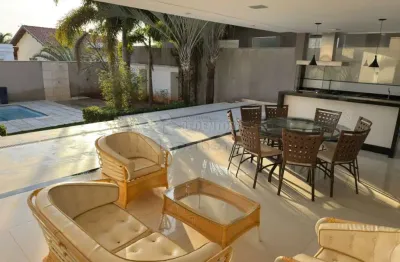 Casa com 4 suítes sendo 1 master no condominio damha i.