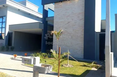 Terra vista residence club mirassol, casa com 03 suítes e área de lazer com piscina.