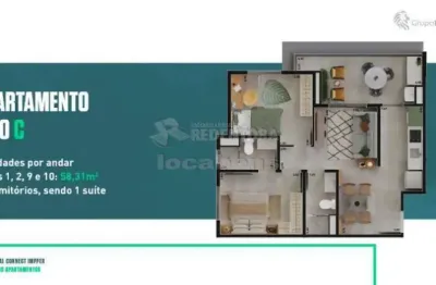 Apartamento com 2 quartos à venda no Centro, São José do Rio Preto 