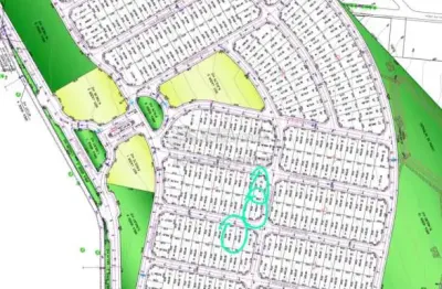 Terreno á venda localizado no residencial botanic com 429 mts².