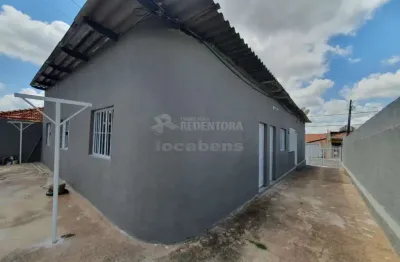 Casa com 2 quartos para alugar na Vila Ercília, São José do Rio Preto 
