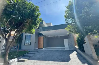 Casa em condomínio fechado com 3 quartos para alugar no Ideal Life Ecolazer Residence, São José do Rio Preto 
