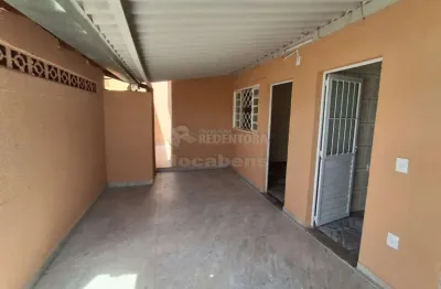 Casa padrão de fundos para locação com 1 dormitório no bairro joão paulo ii