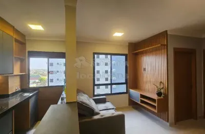 Apartamento mobiliado com ar-condicionado e 1 vaga de garagem