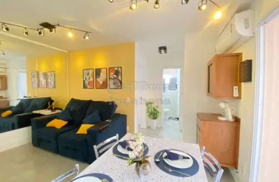 Apartamento padrão mobiliado para locação com 2 dormitórios no bairro santos dumont