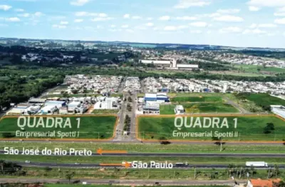 Terreno comercial à venda no Loteamento Empresarial Spotti, São José do Rio Preto 