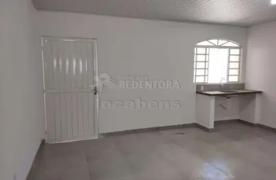 Casa com 1 quarto para alugar na Rua Aristides Serpa, Vila Santo Antônio, São José do Rio Preto