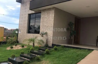 Casa em condomínio fechado com 3 quartos à venda na Avenida Gerassina Tavares, Residencial Figueira II, São José do Rio Preto