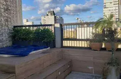 Cobertura com 4 quartos para alugar na R. Américo Martins, 8, Boqueirão, Santos