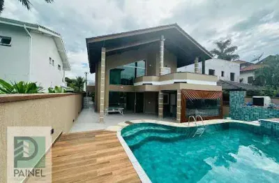 Casa em condomínio fechado com 4 quartos à venda na Passagem dos Cações, Vista Linda, Bertioga