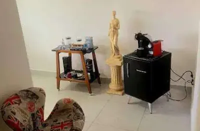 Sala comercial vila matias 40m² - vista panorâmica e garagem