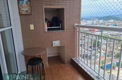 Apartamento com 2 quartos à venda na Rua Santos Dumont, Estuário, Santos