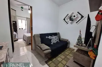 Venda de apartamento 1 dormitório - centro são vicente r$200.000