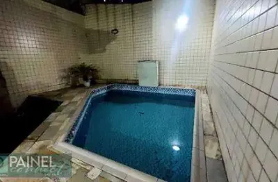 Casa à venda em santos: piscina e área gourmet privativa