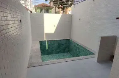 Casa de vila em campo grande, santos - 2 suítes, 100m², r$ 855mil