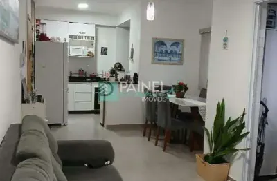 Apartamento à venda, 2 quartos, 1 suíte, 1 vaga, campo grande - santos/sp