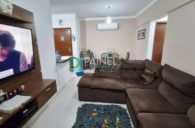 Apartamento à venda, 2 quartos, 1 suíte, 1 vaga, macuco - santos/sp
