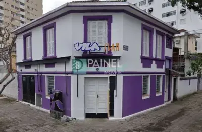 Casa comercial à venda – frente, 195,60 m², vila belmiro, santos