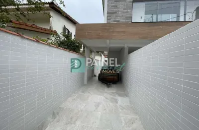 Casa à venda, 3 quartos, 1 suíte, 2 vagas, vila belmiro - santos/sp