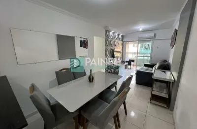 Apartamento 2 dormitórios mobiliado no canto do forte, praia grande