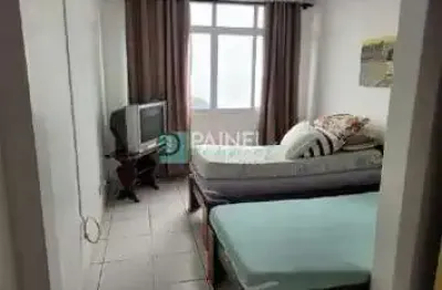 Kitnet frente com vista para o mar – mobiliada – josé menino – pacote r$ 2.400