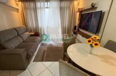 Apartamento 2 dormitórios em vila cascatinha, são vicente – 58 m² | 1 vaga