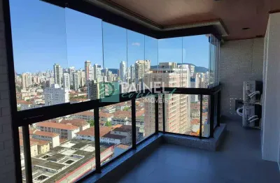 Apartamento à venda, 1 quarto, 1 suíte, 1 vaga, boqueirão - santos/sp