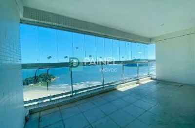 Cobertura/apartamento de 4 quartos na frente em santos (josé menino) – financiamento disponível