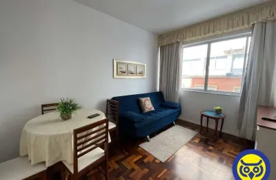 Apartamento mobiliado para locação no Centro - 1 quarto, 1 banheiro