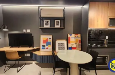 Apartamento mobiliado com 1 dormitório no jardim atlântico