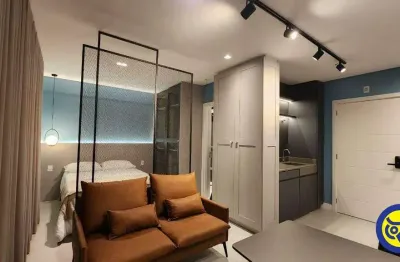 Apartamento mobiliado com 1 dormitório no jardim atlântico
