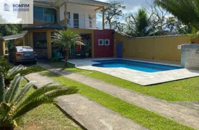 Casa com 5 quartos à venda em balneario mogiano, bertioga , 375 m2 por r$ 750.000