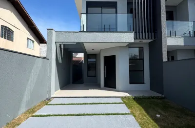 Casa moderna pronta para morar – 113,61 m² de área construída