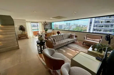 Pituba - cobertura duplex à venda - alto do parque - 177 m² - andar alto - vista livre