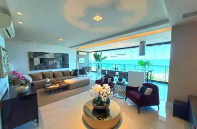 D'azur - odebrecht • vista mar permanente• 242 m² - 4 suítes - sendo uma master com closet -varanda