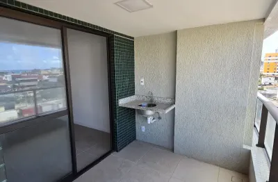Jardim armação - vista mar - 2/4 - 1 suíte - 65 m² - nascente - 1 vaga - varanda - área de serviço