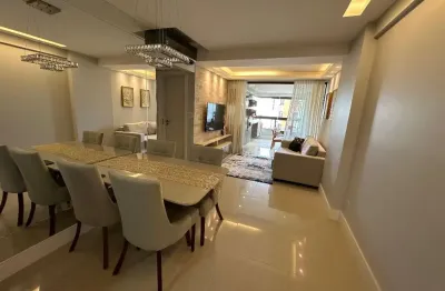 Apartamento mobiliado para aluguel na pituba - 2 suítes - 84,83 m² - varanda - 2 vagas - armários