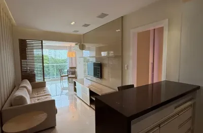 Horto florestal - apartamento à venda - 1/4 e sala - mobiliado - 47 m² - nascente total - 1 vaga