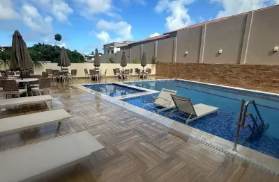 Apartamento 2/4 com suíte à venda no cabula - vista para reserva - 51 m² -ventilado - 1 vaga