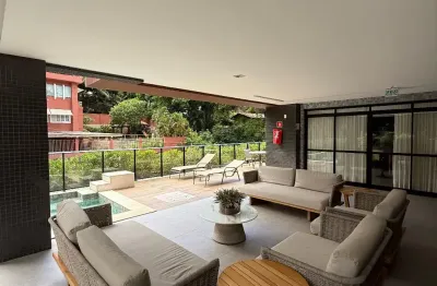 Horto florestal | 2 suítes, 85m2, armários em todos os cômodos, lavabo, wc de serviço, andar alto, nascente