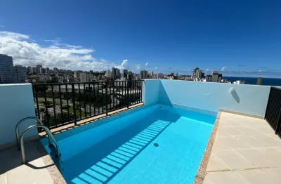 Cobertura duplex | vista mar - 195,39 ² - 3/4 - 2 suítes - piscina privativa - nascente - 2 vagas
