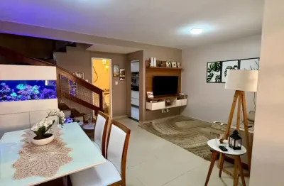 Village duplex em patamers - 3/4- 1 suíte - sala ampla - dependência - área de serviço - 1 vaga