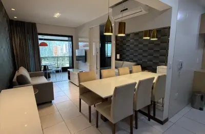 Salvador prime | aluguel | 1/4 e sala - 49 m² - decorado e mobiliado - nascente -  armários - 1 vaga