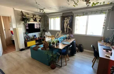 Apartamento mobiliado à venda na chácara inglesa com 1 dormitório