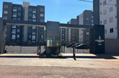 Apartamento com 2 quartos para alugar na giocondo maturi, 1500, jardim maria celina, londrina por r$ 1.000